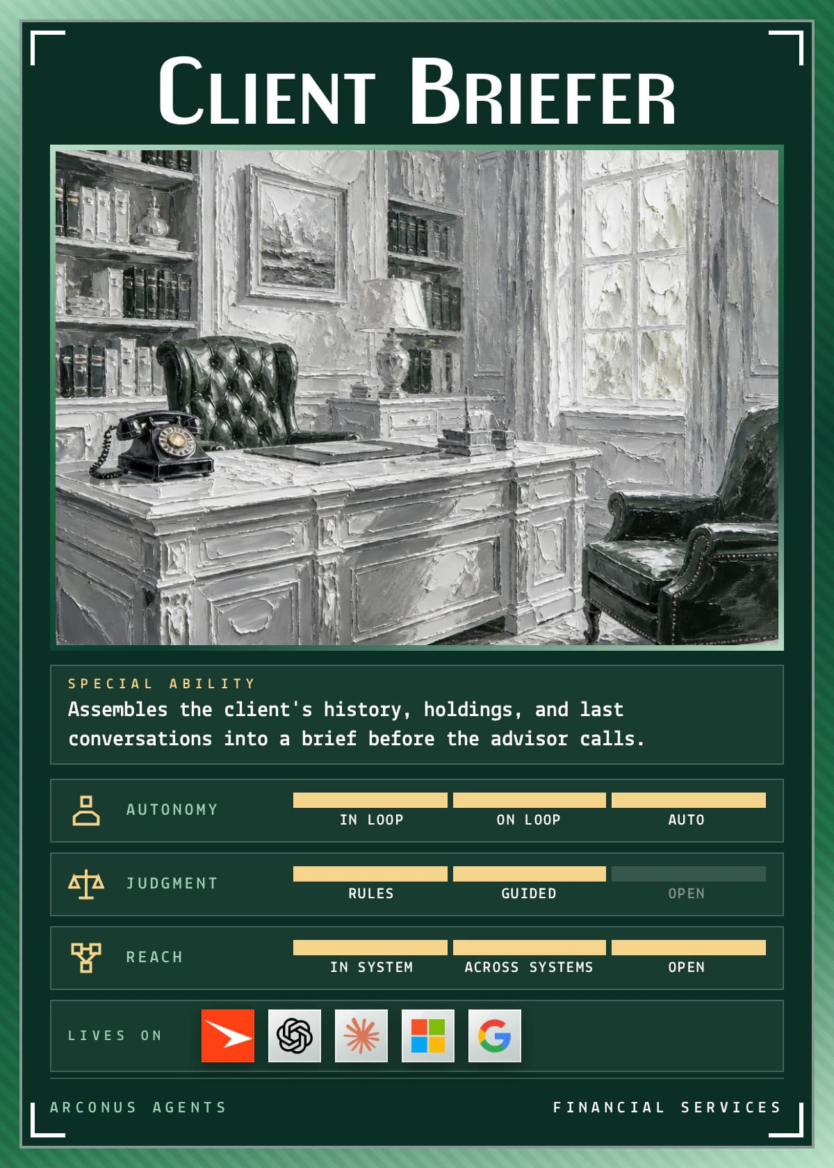 Client Briefer agent card